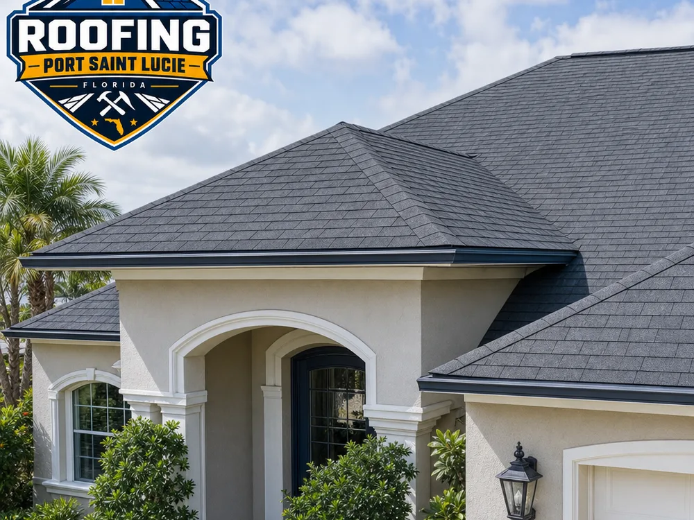 Finished roof with straight shingle courses, a consistent ridge line, and properly installed drip edge